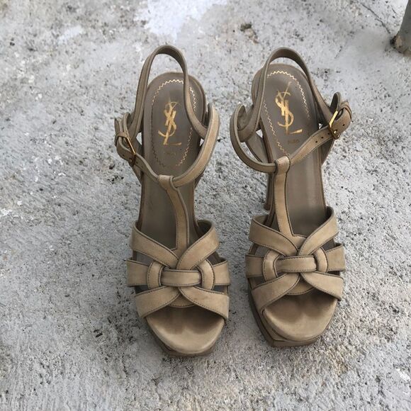 YSL Tribute sandals - Picture 1 of 7
